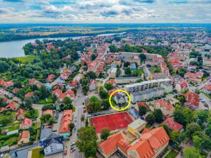 Budynek pod biznes i mieszkania Olecko