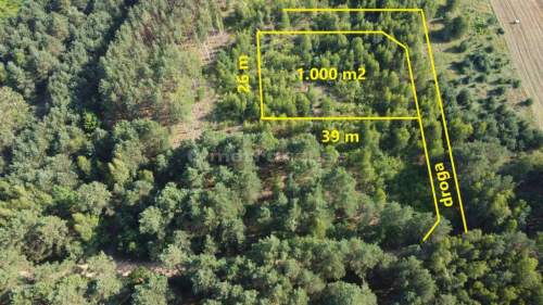 Działka budowlana na sprzedaż, 1000 m2, Dalekie