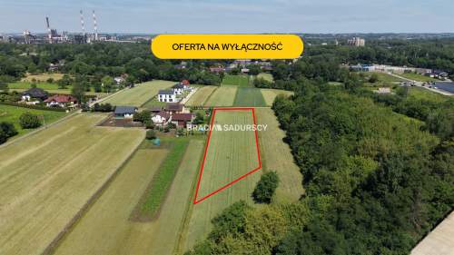 Działka 3050 m Kraków Pleszów ul. Rudni