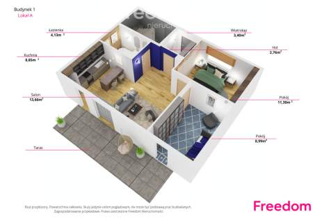 Bezczynszowe Mieszkanie z ogródkiem o pow. 152 m2