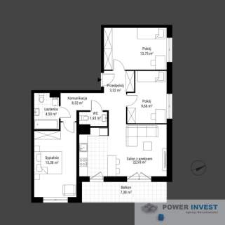 4 pokoje Balkon Bez PCC i prowizji