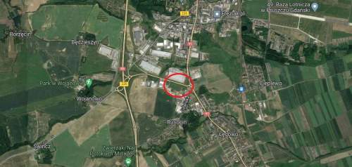 Działka inwestycyjna pod firmę, magazyn komercyjny