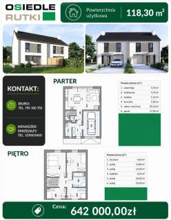 Domy od 52 do 152m2 - różny przedział cenowy
