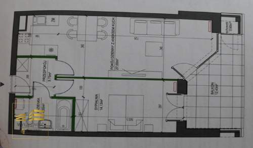 Apartament z tarasem Nałęczowska.