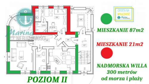 Dom przy plaży - 300 metrów od morza