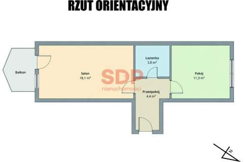 2 pokoje klimatyzacja balkon do wejścia poniżej 450 tys. z