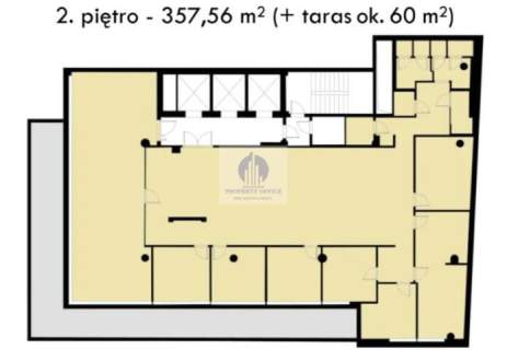 Śródmieście lokal biurowy 401 m2 do wynajęcia