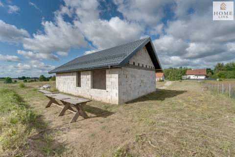 Dom pod Olsztynem do wykończenia na dużej działce