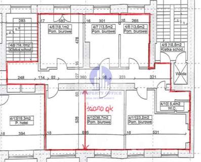 Ochota lokal biurowy 130m2 do wynajęcia