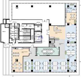 Śródmieście lokal biurowy 493,15m2 do wynajęcia.