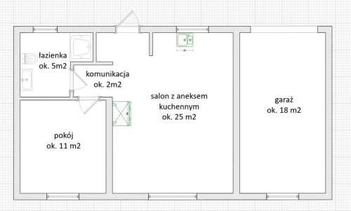 Radawiec Duży dom 100 m z dużą działką 33 a