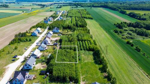 Działka w Darzlubiu 948m2 media warunki zabudowy