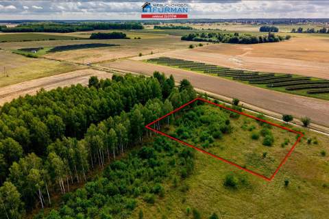Działka budowlana 3000m2, ANielin gm. Okonek