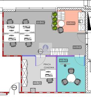 Ursynów biuro 59,80m2 do wynajęcia