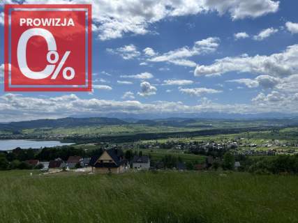 Szlembark 1144 m działka widok na Tatry