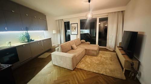 Apartament 56m, ogródek 80m, garaż na 2 auta