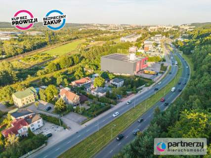 Strategiczna działka 1530 m Dom biznes Rumia