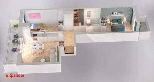 3-pok Dla Rodziny Blisko Centrum B. Wysoki Standard 2x Loggia...