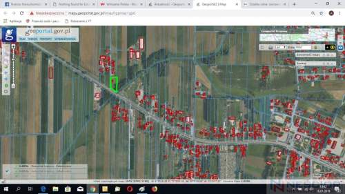 Działka 2400m2 w Zbuczynie bezpośrednio przy DK2