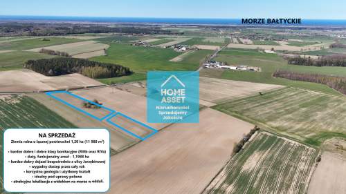 Grunt rolny 1,20 ha Sobieńczyce