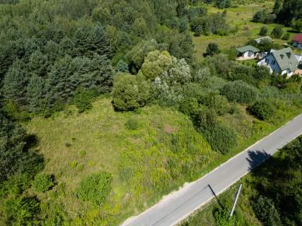 Ustawna, zielona działka budowlana-1535m2 - Janik