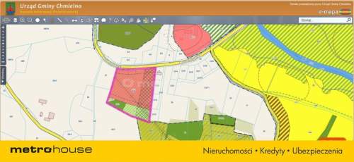 2,16 ha między jeziorami CHMIELNO I Kaszuby