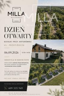 Arturówek działki budowlane z PnB i projektem domu