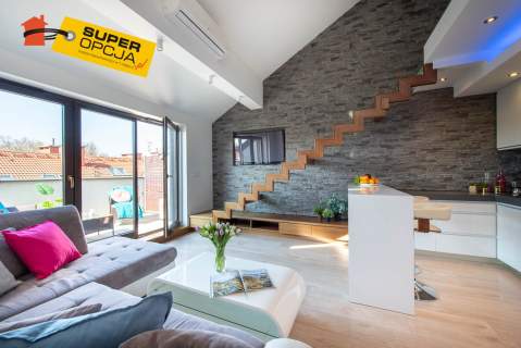 Nowoczesny Apartament z tarasem z widokiem