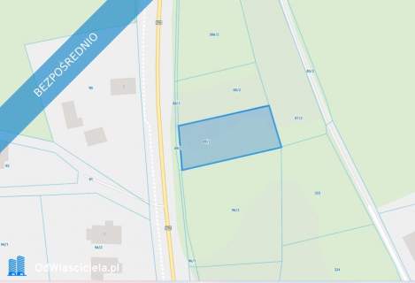 Działka pod dom 1,4 km od Zalewu Klików   wniosek o WZ w toku,...