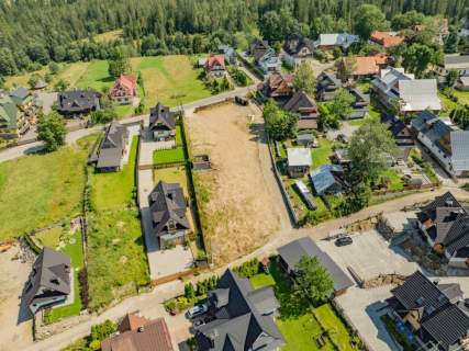 Działka z pozwoleniem na 4 domy Zakopane 2230 m