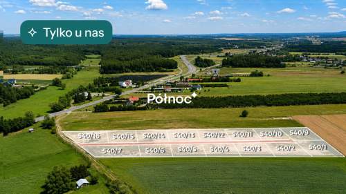 Działki budowlane w Jezierni-Tomaszów Lubelski
