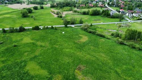 Działka usługowa przy głównej drodze 780
