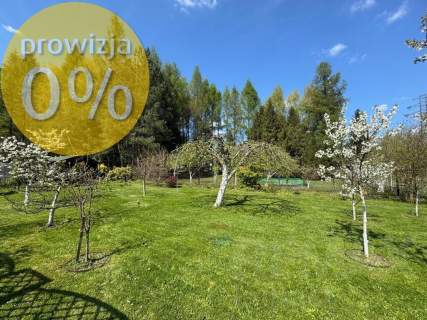 Działka budowlana z ogrodem 800 m