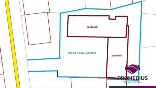 Budynek użytkowy w centrum - 850 m2 na sprzedaż