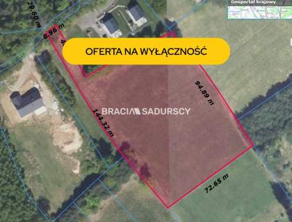 Działka 80 ar Budowlano-usługowa