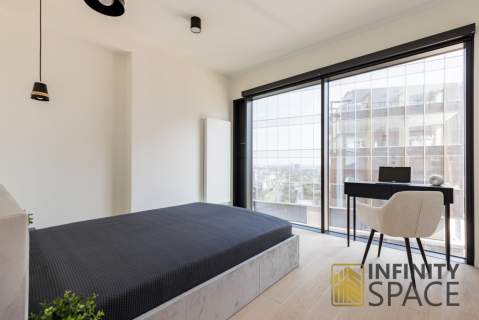 Apartament na 28 p. z widokiem Klima Garaż