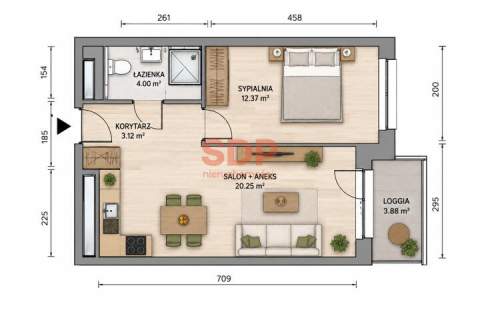Lux apartamet 2 pok. Klima. Legnicka Vita