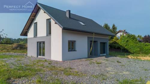 Nowoczesny dom 120,5 m2 na dużej działce 959 m2 - stan deweloperski