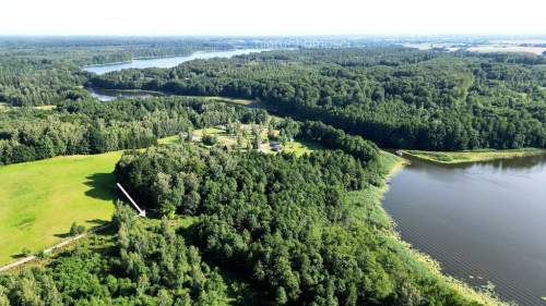 Działka nad jeziorem Winiec - 1096 m2