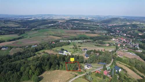 Działka pod dom 16 ar Beskid Wyspowy