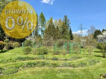 Działka budowlana z ogrodem 800 m