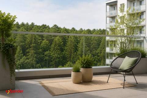 Sopot 4 pokoje blisko lasu i morza Apartament premium 84m2
