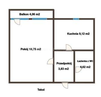 USTKA I PIĘTRO BALKON 1100 M DO MORZA