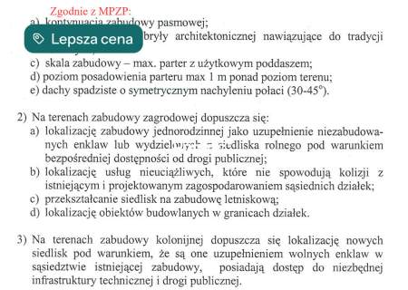 Działka pod zabudowę w Żukach, gm. Tuczna - 4591m2