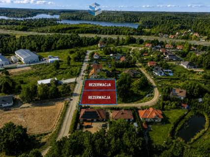 Dwie działki budowlane w Miłomłynie 2  900 m 