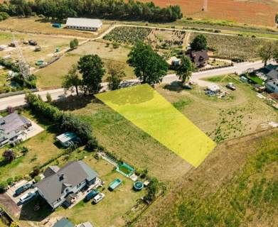 DZIAŁKA 1388m2 Z WARUNKAMI ZABUDOWY KLAWKOWO