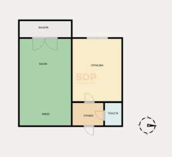 Stare Miasto Mieszczańska 42m2 2pok garaż internet