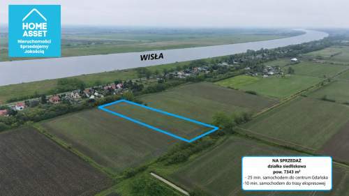 Działka siedliskowa blisko morza i miasta