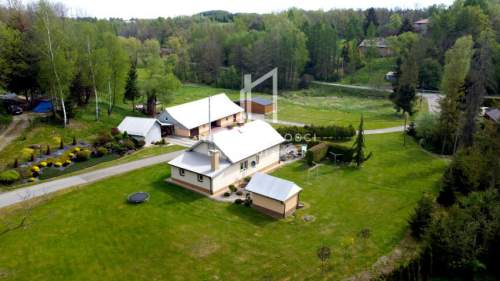 KOMFORTOWY DOM Z BALI PO MODERNIZACJI, GŁĘBOKA, 1,07HA