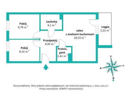 Nowe, słoneczne, kameralna i zielona okolica